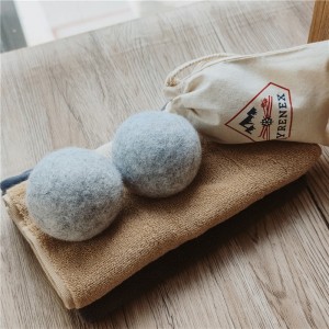6cm 2 Pieces Ball Bawat Pack Wool Dyer Ball para sa Paglalaba