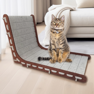 Hot Sale Acoustic Panel Cat Bed – Cute Felt Cat Cave, Durable Cozy Pet House for Indoor Cats & Small Dogs Eco-friendly