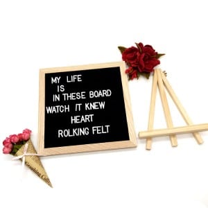 Square Letter Board