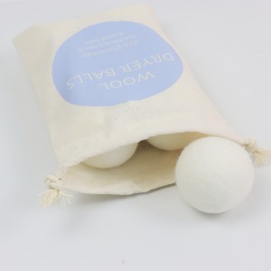 Hot Selling XL Reusable Wool Roller Saves Drying Time Natural Cleaning Hair Removal Laundry Balls