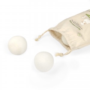 100% Pure New Zealand Wool Drying Balls for Laundry and Washing Drier Machine