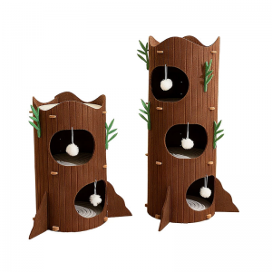 New Design Acoustic Panel Cat Bed – Warm Cozy Felt Cat Cave, Eco-friendly Pet House for Indoor Cats & Small Dogs Multi Color