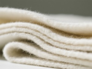 High-Quality White Woven Wool Felt | Ideal Fabric Sheets for DIY Patchwork & Craft Creations