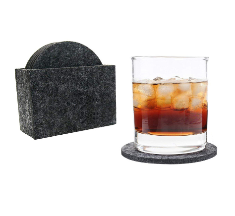 Wholesale Dealers of Felt Cone - Felt Cup coaster Mat Heat-resistant With Holder – Rolking