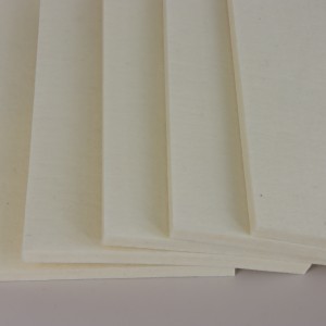 Customizable Eco-Friendly White Wool Felt Sheet – Thickness Optional for Industrial Projects, Handmade Crafts & Holiday Decor