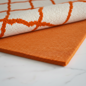 Eco-Friendly Breathable Non-Slip Thick Waterproof Rug Pad Cushion Thermal Wadding for Home Area Rugs Floor Protection