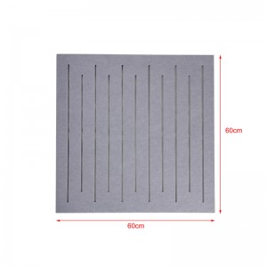 PET Felt Acoustic Panels Sound Absorbing Polyester Acoustic Panels PET Acoustic Wall Panels