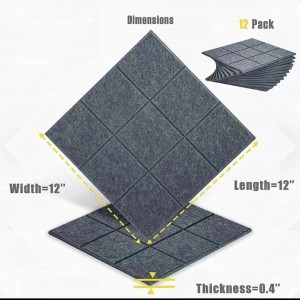 Wholesale sound board acoustic insulation sound board wood oak felt acoustic panels