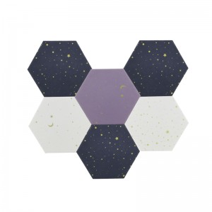 Modern Design Acoustic Wall Panel Polyester Fiber Wall Insulation Studio Pet-Friendly Felt Fabric Hall Hotel