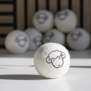 Wool Dryer Balls With Printing