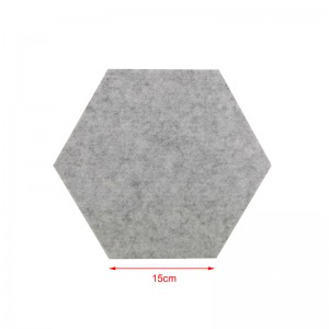 Modern Design Acoustic Wall Panel Polyester Fiber Wall Insulation Studio Pet-Friendly Felt Fabric Hall Hotel