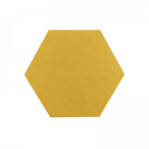 Modern Design Acoustic Wall Panel Polyester Fiber Wall Insulation Studio Pet-Friendly Felt Fabric Hall Hotel