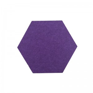 Modern Design Acoustic Wall Panel Polyester Fiber Wall Insulation Studio Pet-Friendly Felt Fabric Hall Hotel