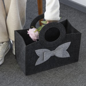 Factory Felt Handbag Customized Logo Eco-friendly Felt Bag