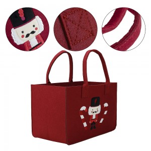 Felt Tote Bag with Logo Bags Women Handbags Ladies Tote Felt Bag