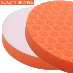 Foam Buffing Pad Sponge Automotive Buffing Pads DA Polishing Car Polishing Foam Pads 4 Inches/5 Inches/6 Inches