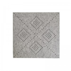 PET Felt Acoustic Panels Sound Absorbing Polyester Acoustic Panels PET Acoustic Wall Panels