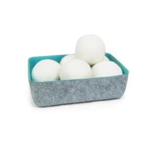 100% Eco-friendly Handmade Organic Wool Felt Dryer Balls Laundry Washing Ball For Laundry