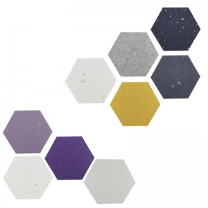 Modern Design Acoustic Wall Panel Polyester Fiber Wall Insulation Studio Pet-Friendly Felt Fabric Hall Hotel