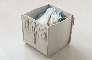 OEM Design BSCI ISO9001 Tassel Detail Felt Storage