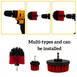 Wholesale 3 PCS Drill brush Power Scrubber Brush Set