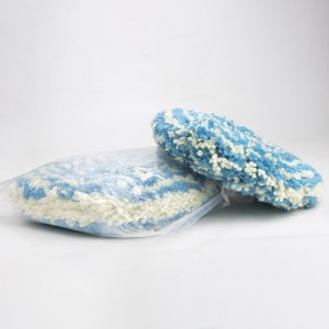 Automobile Double-Sided Wool Polishing Pad 7/8 Inch Disc for Car Polishing & Car Bodies Grit Fine Abrasive