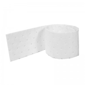 Wholesale Super Absorbent 100% pp For cleaning oil Workplace Industrial Dimpled Oil absorbent pads