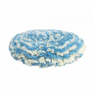 Automobile Double-Sided Wool Polishing Pad 7/8 Inch Disc for Car Polishing & Car Bodies Grit Fine Abrasive