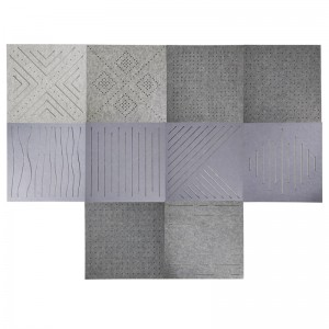 PET Felt Acoustic Panels Sound Absorbing Polyester Acoustic Panels PET Acoustic Wall Panels