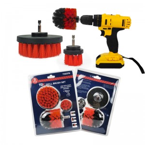 Wholesale 3 PCS Drill brush Power Scrubber Brush Set