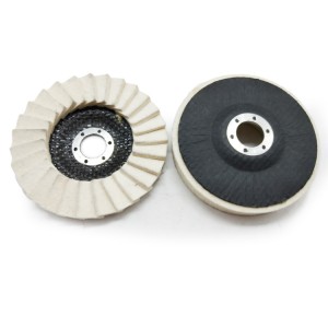 wool felt flap disc