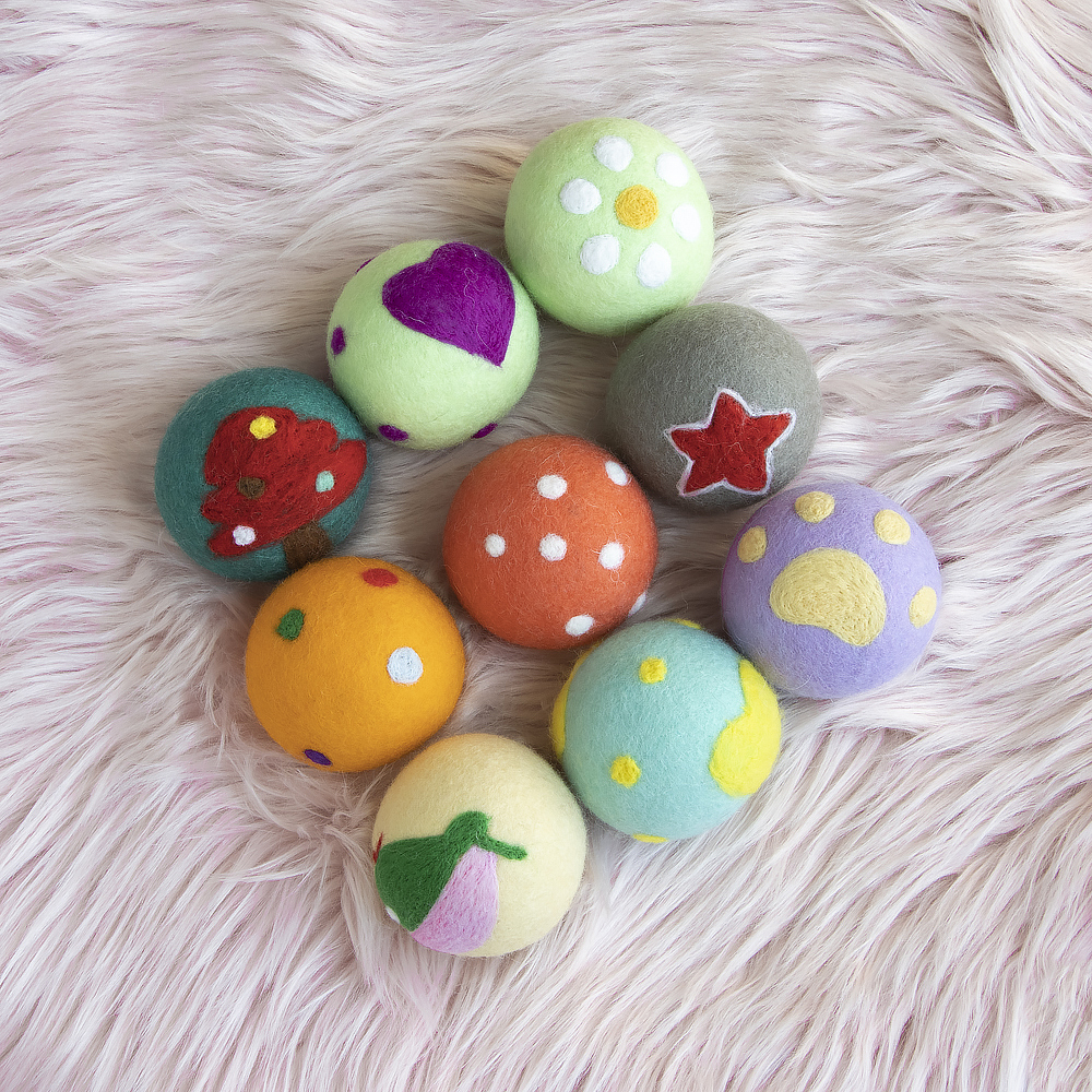Premium Reusable Wool Dryer Balls Lead the New Trend of Green and Energy-Saving Laundry