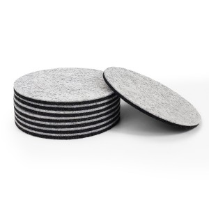 Felt Drink Coaster Set with Holder/Modern Decorative Drink Coasters/Table Coasters for Drink Absorbant to Protect Furniture & Tables from Drink