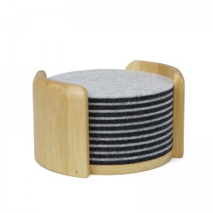 water cup pad for bottle pvc cup coaster auto gift set