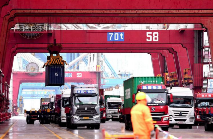 What has been China’s foreign trade situation in the past ten years?