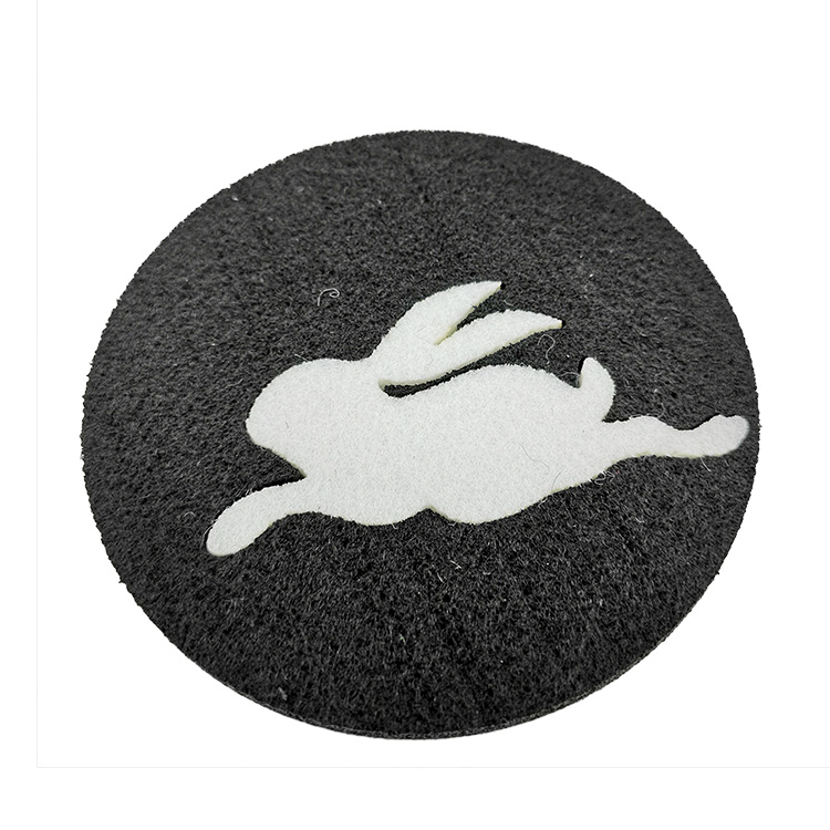 High Quality Wool Felt Material - Tabletex custom coasters wholesale cheap coasters felt cup mat – Rolking