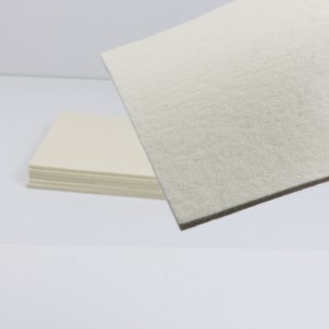Customizable Heavy-Duty White Wool Felt Sheets | Eco-Friendly Durable for DIY Crafts Holiday Decor Industrial Use