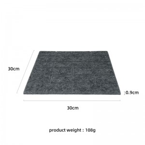 PET Felt Acoustic Panels Free Sample PET Acoustic Panel Soundproof Polyester Ceiling Acoustic Wall Panel