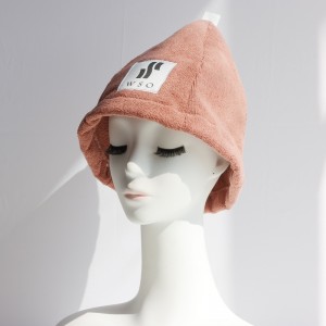 Cotton Towel Sauna Hat – Washable & Soft – Unisex Design for Men and Women