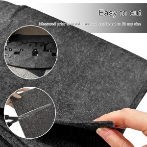 Manufacturer Industrial Felt 100% Polyester Needle Punched Non-woven Fabric Felt Sheet