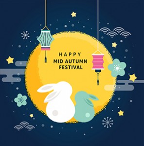 Happy Mid Autumn Festival. Mid Autumn. Vector banner, background and poster