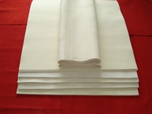 Natural 100% Wool Custom Cut Felt – Premium White Industrial Felt for Holiday Decor & Seasonal Crafts