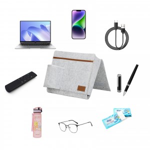 Portable Felt Beside Storage Bag Sofa Beside Organizer Caddy Bag