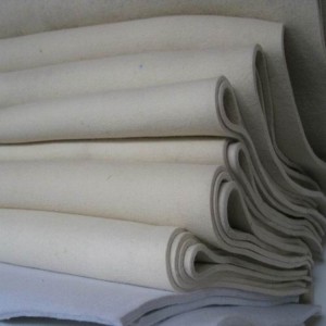 Custom-Cut 100% Wool Industrial Felt (White) – Premium Material for Holiday & Seasonal Crafts