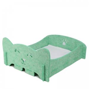 New Design Acoustic Felt Panel Cat Bed – Multi-Color Pet Cave House