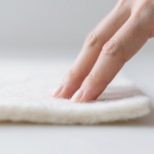 Premium White Wool Felt Sheets | High-Quality Woven Fabric for DIY Crafting & Patchwork Projects