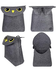 Custom Kids Toy Owl Storage Organizer Kids Felt Toys Storage Baskets for Organizing