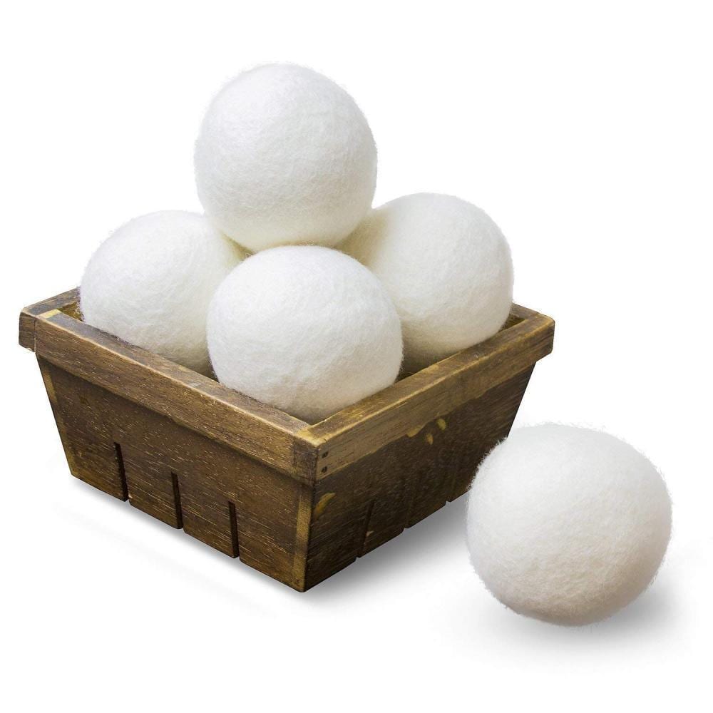 Short Lead Time for Felt Box - White Wool Dryer Balls – Rolking