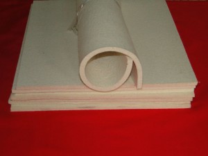 Natural 100% Wool Custom Cut Felt – Premium White Industrial Felt for Holiday Decor & Seasonal Crafts