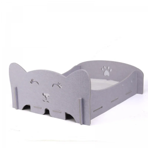 New Design Acoustic Felt Panel Cat Bed – Multi-Color Pet Cave House